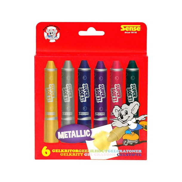 Sense metallic super soft gelkridt