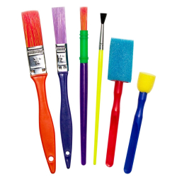 Sense Penselst, 6 pensler, skum