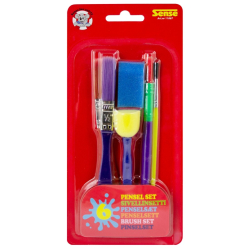 Sense Penselst, 6 pensler, skum