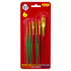 Sense Penselst, 6 pensler