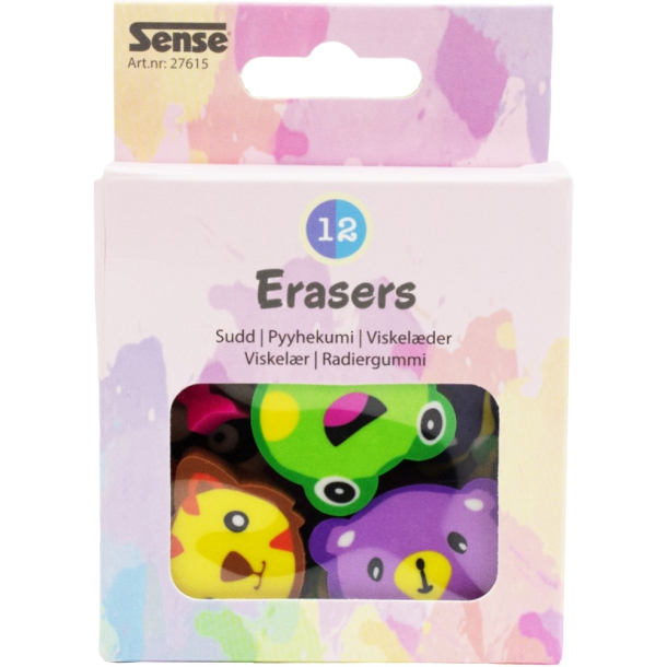 Sense Viskelder i ske, 12 stk.