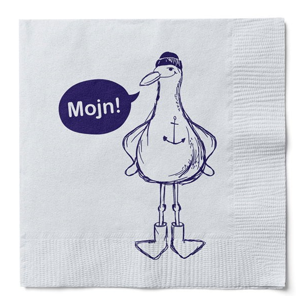 Serviet, 33 x 33 cm, 20 stk., Mojn