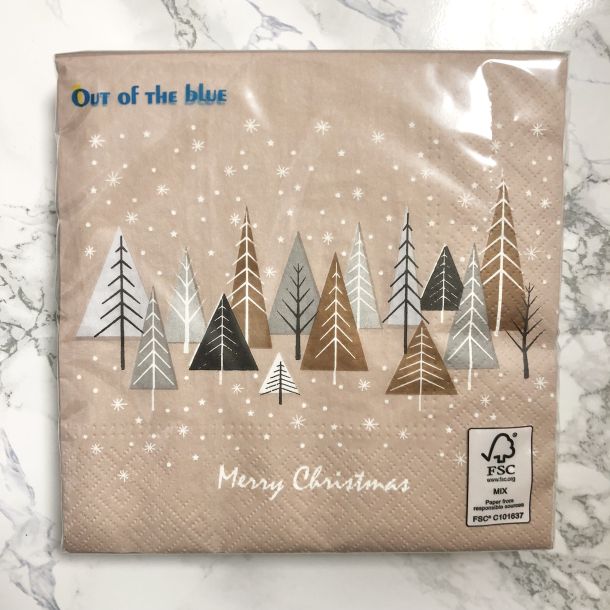 Servietter, Snowy Forest, 20 stk.