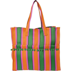 Shopper med lynls og striber