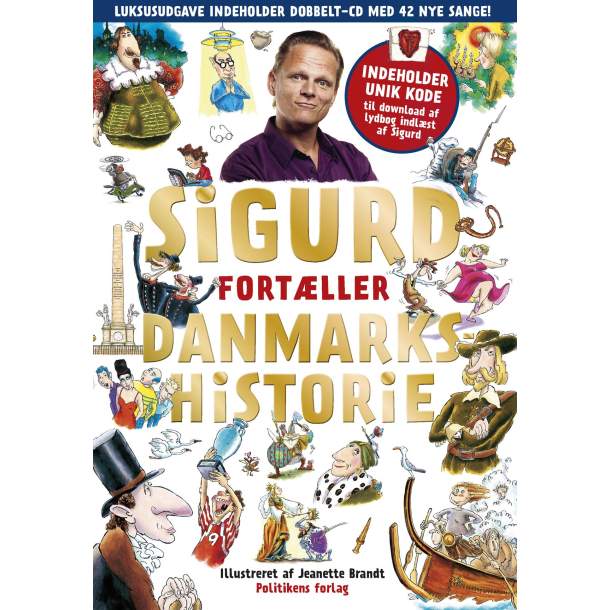 Sigurd fortller danmarkshistorie - Guldudgave