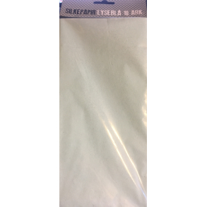 Silkepapir lysebl