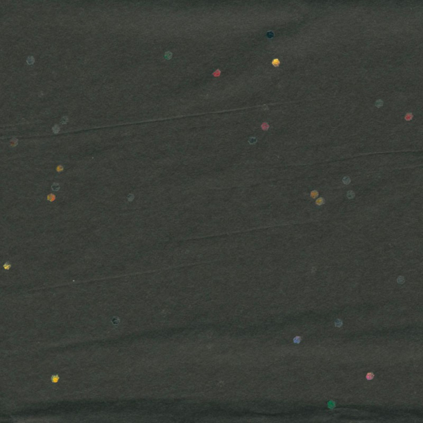 Silkepapir sort m. glimmer