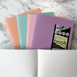 Silvine skitsebog A5, Pastel