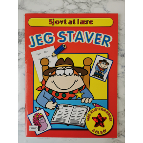 Sjovt at lre, jeg staver m. klistermrker