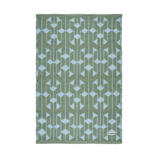 Skinbjerg Grnt &amp; Blt Tppe af Genbrugsplastik B60xL90