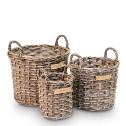 Skinbjerg - Hj Plante Kurv Natur, lille