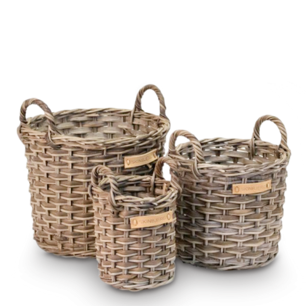 Skinbjerg - Hj Plante Kurv Natur, lille