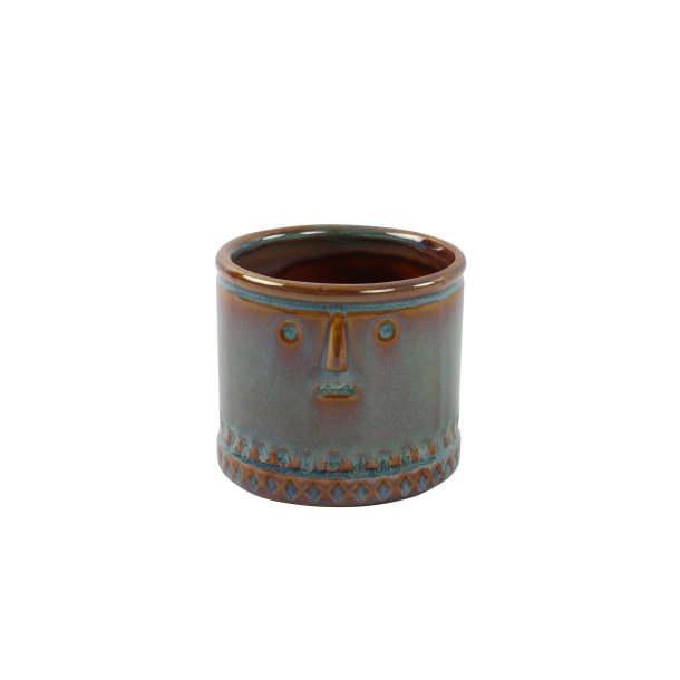 Skjuler rund m/ ansigt 