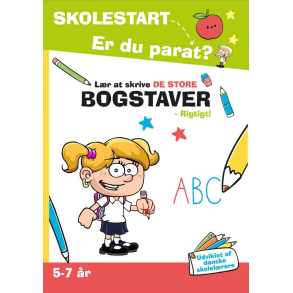 SKOLESTART - Er du parat? Lr at skrive De STORE bogstaver - Rigtigt!