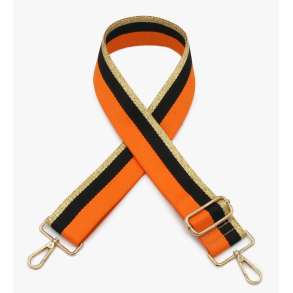 Skulderstrop ∙ Clara ∙ Orange-Black-Gold KUN ONLINE