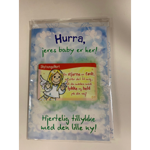 Skytsenglekort, Hjertelig tillykke med den lille ny