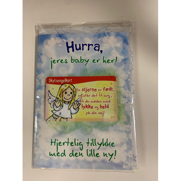 Skytsenglekort, Hjertelig tillykke med den lille ny