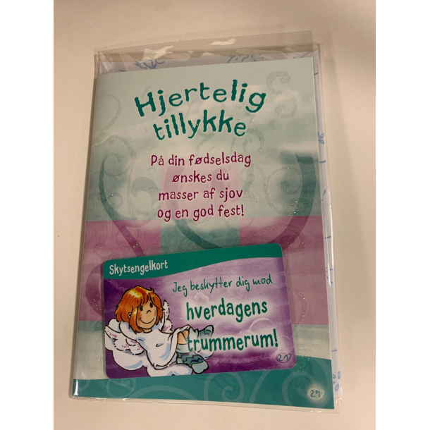 Skytsenglekort, Hjertelig tillykke p din fdselsdag