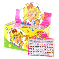 Smykkest m. ringe m. sommerfugle