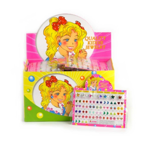 Smykkest m. ringe m. stjerner