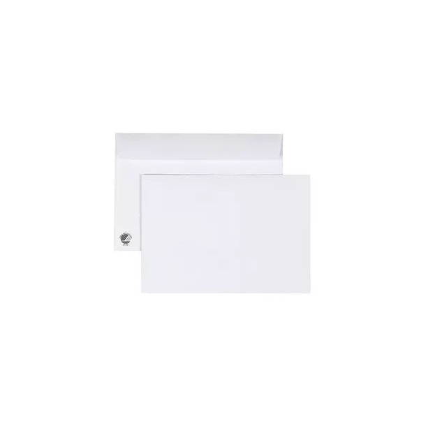 Sober konvolut, C6, hvide, 500stk.