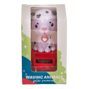 Solcelle figur, hund 