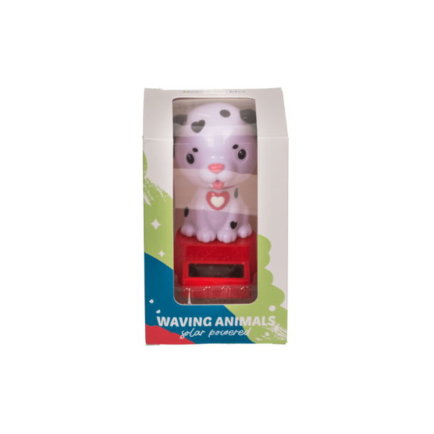 Solcelle figur, hund 