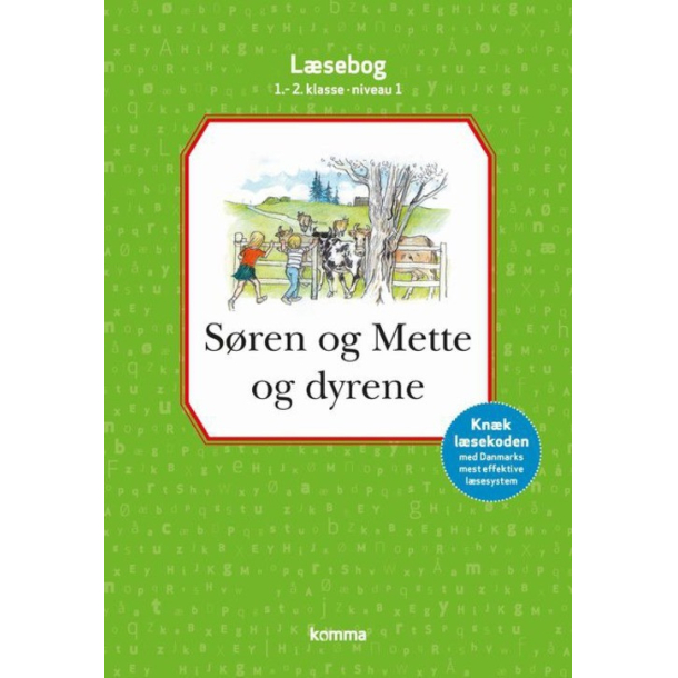 Sren og Mette og dyrene lsebog 1.-2. kl. Niveau 1