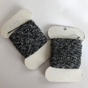 Sort slvsnor, 25 meter