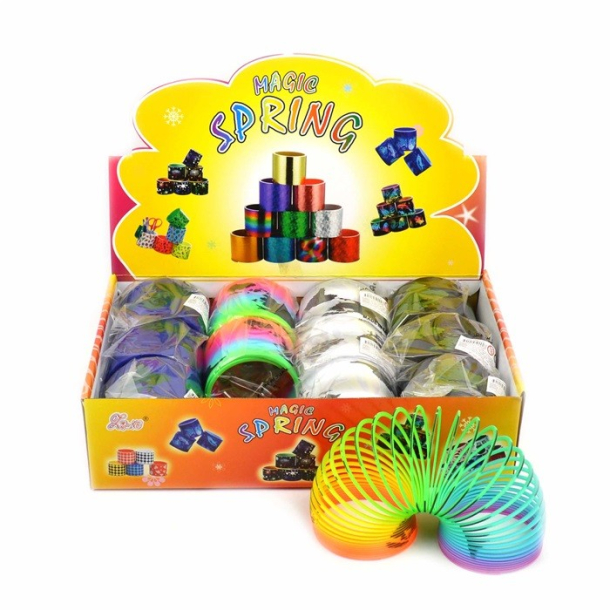 Spiral i plastik, Verden