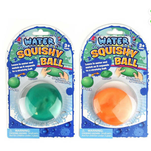 SQUEEZE BALL AQUA SQUISHY, Orange