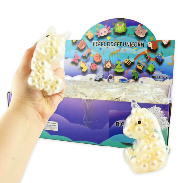 Squeeze enhjrning med perler