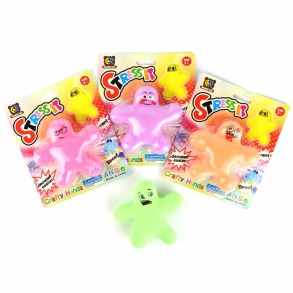 Squeeze sstjerne med mel, 10 cm