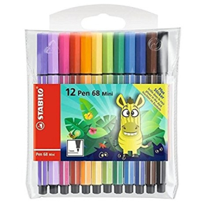 Stabilo mini tuscher, 12stk.