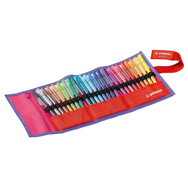 Stabilo Pen 68 tuscher, 25 stk.