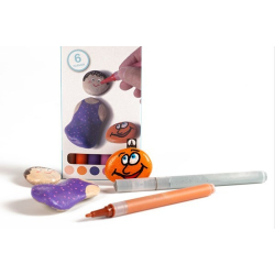 Sten tusch, 6 farver