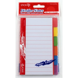 Stick'n selvklbende divider notes