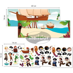 Stick Story, ske, pirat