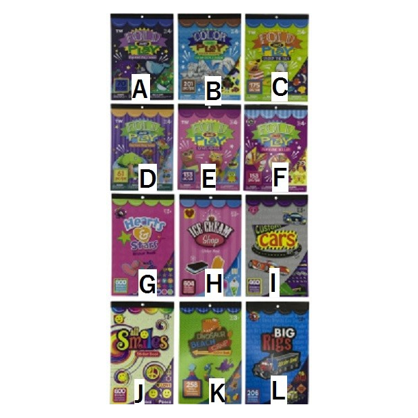 Stickers eller folde bger 