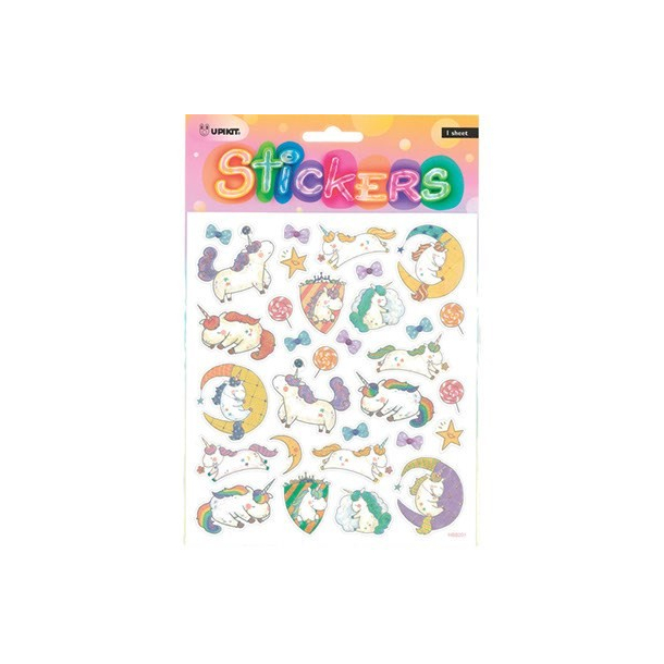 Stickers, Enhjrning og slikkepinde