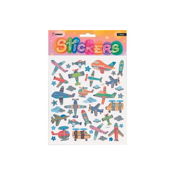 Stickers, Flyvemaskiner og helikoptorer