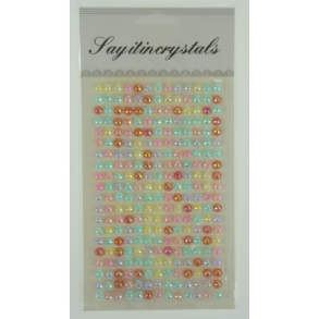 Stickers pop up, pastelfarvet