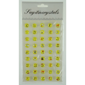 Stickers pop up, smiley lille