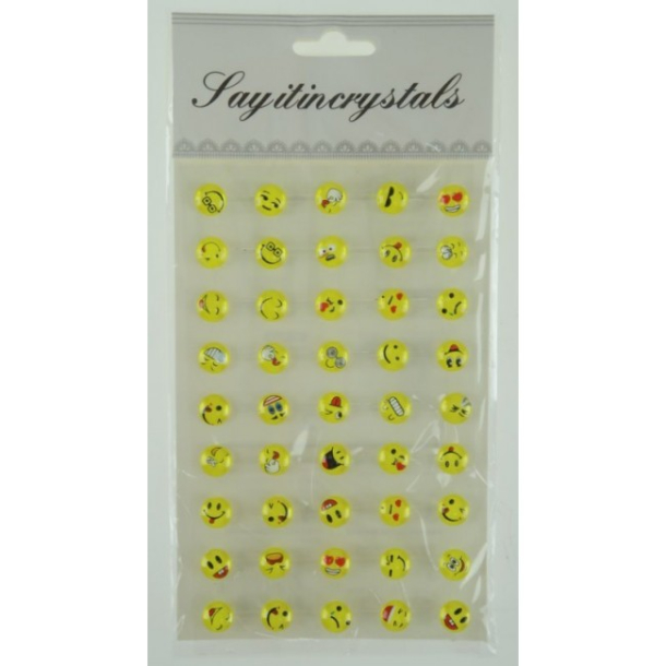 Stickers pop up, smiley lille