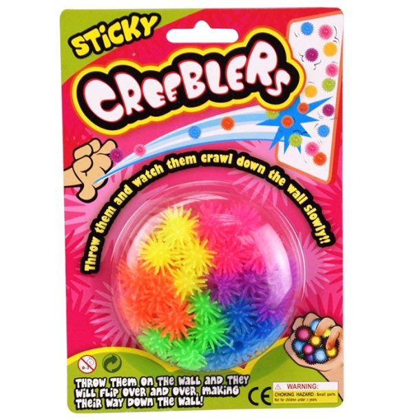 Sticky Wall Crawler, Creeblers, 24 stk.