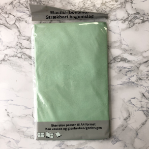 Strkbart bogomslag, A4, lysegrn