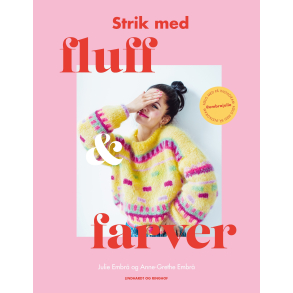 Strik med fluff og farver 