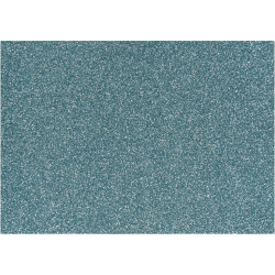 Strygestof, lys bl, glitter, 1ark