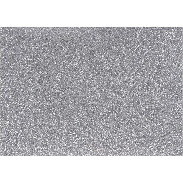 Strygestof, slv, glitter, 1ark