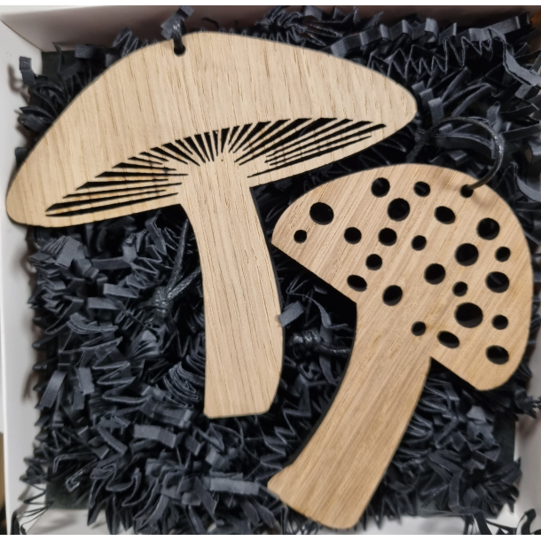 Svampe til ophng, 2 stk. 